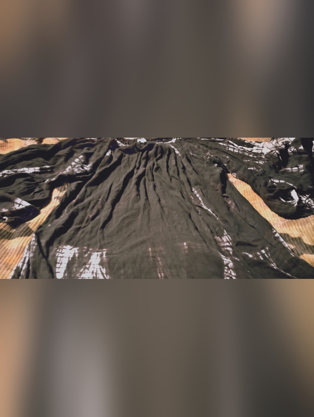 B&W Exist Tye Dye Tunic